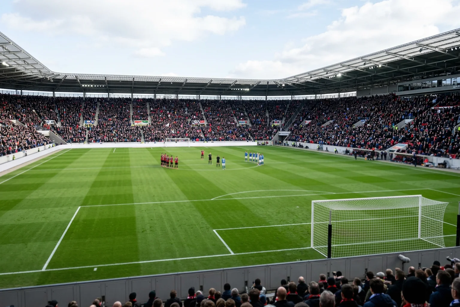 Bundesliga-stadion tijdens wedstrijd seizoen 2025/26 — context voor wedmarkten