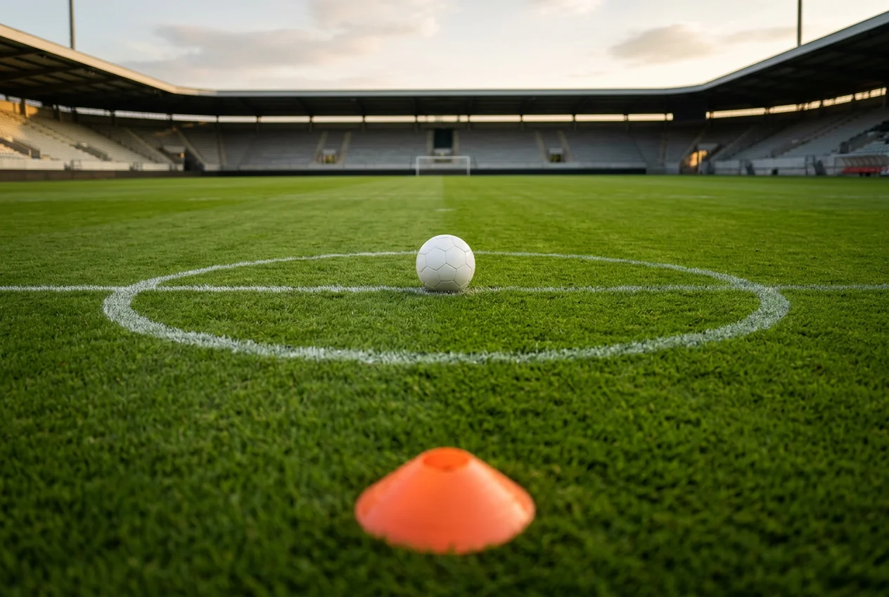 Bundesliga-veld met landenvlaggen en aanvalsstatistieken van Nederlandse internationals